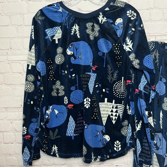 Disney Eeyore Lightweight Fleece Pajama Set - Picture 5 of 16